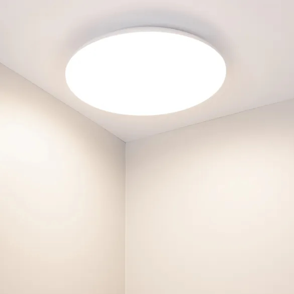 Светильник CL-FRISBEE-MOTION-R300-18W Day4000 (WH, 180 deg, 230V) (Arlight, IP54 Пластик, 3 года) 030104
