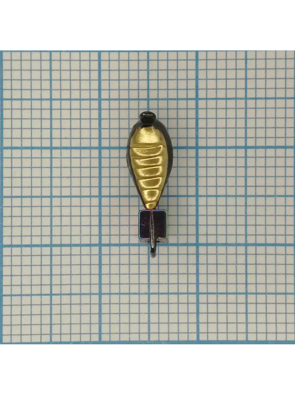 Мормышка вольфрамовая безнасадочная Жучок №3