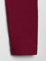 Костюм для девочки в полоску с леггинсами