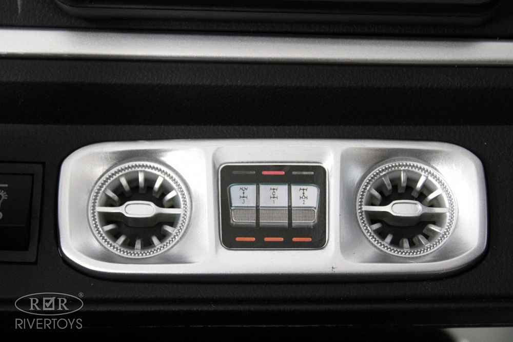 Детский электромобиль RiverToys Mercedes Benz G63 Y777YY GREY-GLANEC/серый глянец