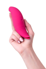 Ярко-розовый многофункциональный стимулятор клитора Blossy (Цвет: ярко-розовый)