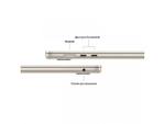 Ноутбук Apple MacBook Air 15 2024 M3 (15.3/2880x1864/24GB/512GB SSD/Apple graphics 10-core) Starlight (MC9K4)