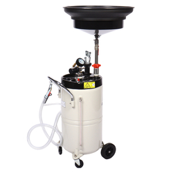 Установка для замены масла 65л с поворотным поддоном 15л и колбой GTE