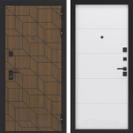 Дверь Входная Бункер BN-03 ФЛ-649 Белый Софт, металлическая