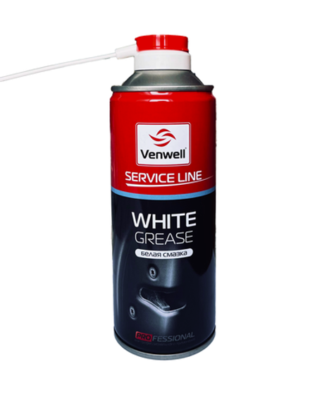 Venwell белая смазка WHITE GREASE PTFE 505 МЛ