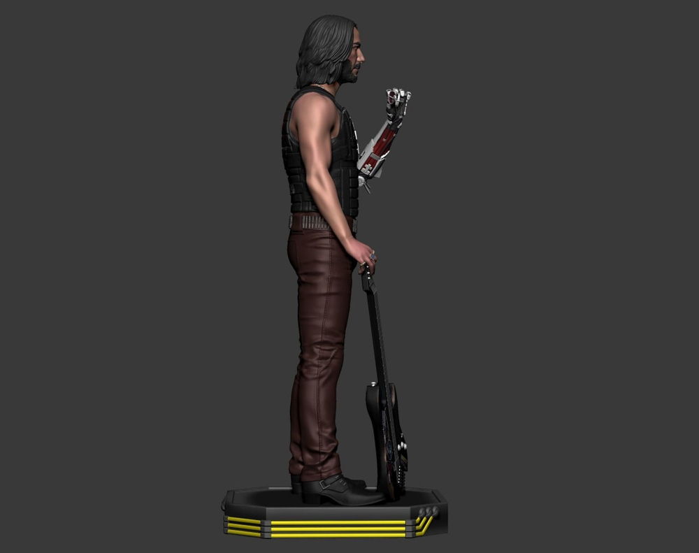 Джонни Сильверхенд Киберпанк 2077 Фигурка Johnny Silverhand Cyberpunk 2077
