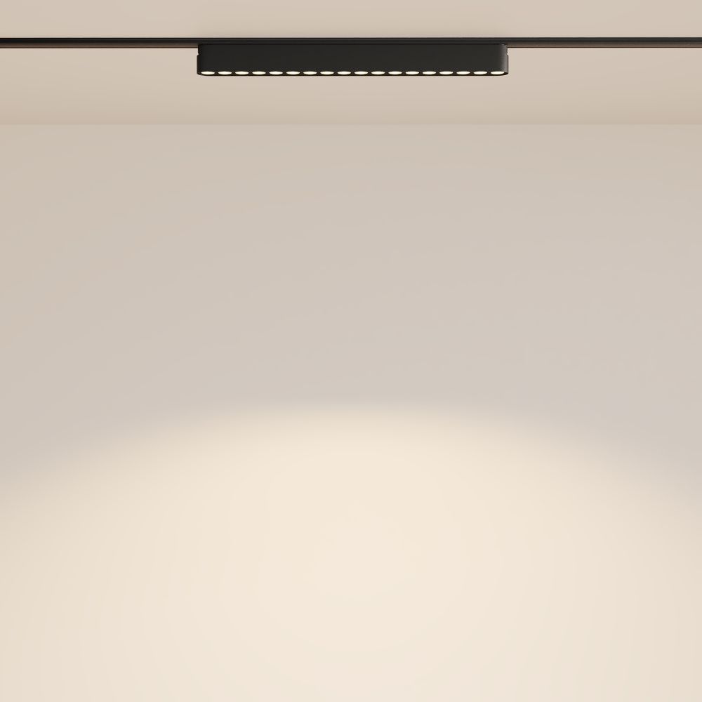 Трековый магнитный светодиодный светильник Maytoni Radity Points TR082-1-18W3K-M-B