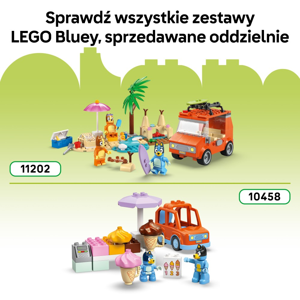 LEGO DUPLO Bluey - Семейный дом Blue с игрой на память 10459
