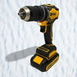 DeWalt Дрель-шуруповерт, 18 В, 55 Нм, 2 АКБ