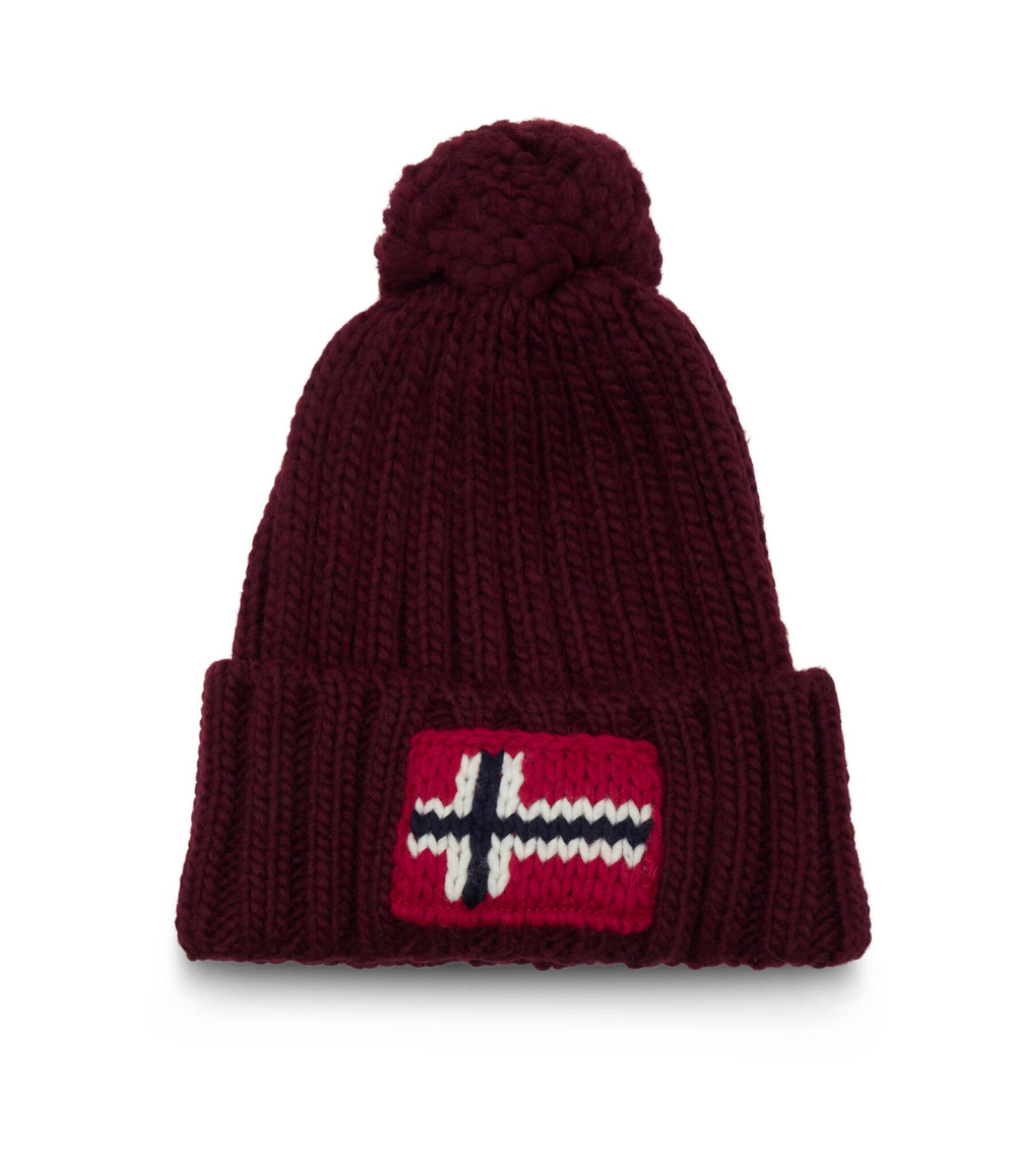 шапка Napapijri - бордовый(NP0A4GKB)