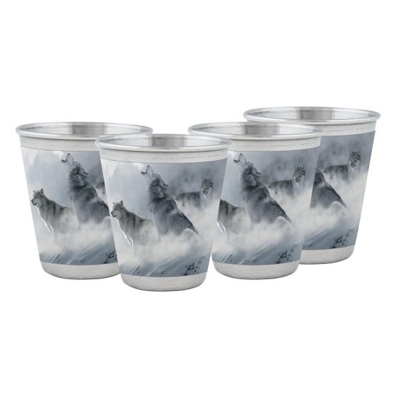 Набор стопок Helios Волки (HS-NS-W-A19-2)