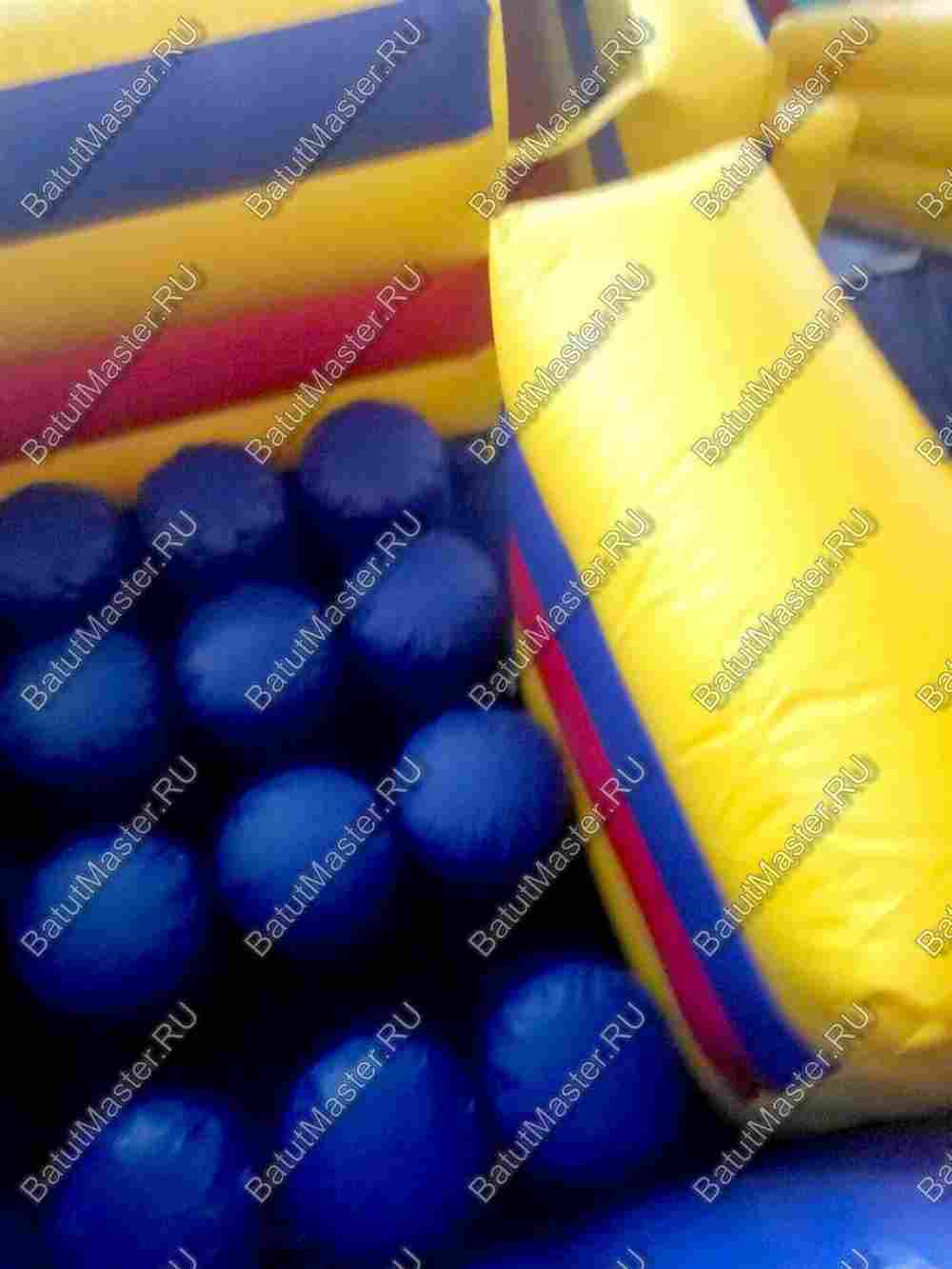 Коммерческий надувной батут "Большой цирк" 20.5*9.6*8 м