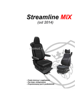 Чехлы премиум кожа + штрокс вышивка SCANIA Streamline MIX от 2014- г. S24 Польша
