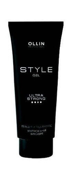 OLLIN STYLE Гель для укладки волос ультрасильной фиксации 200мл/ Gel Ultra Strong
