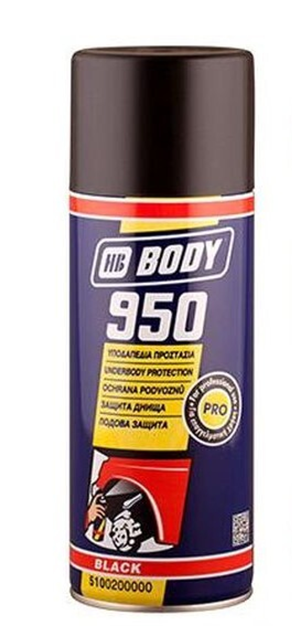 BODY 950 черный аэрозоль 0,4кг