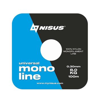 Леска MONOLINE Blue 0,30mm/100m Nylon (N-MB-030-100) Nisus