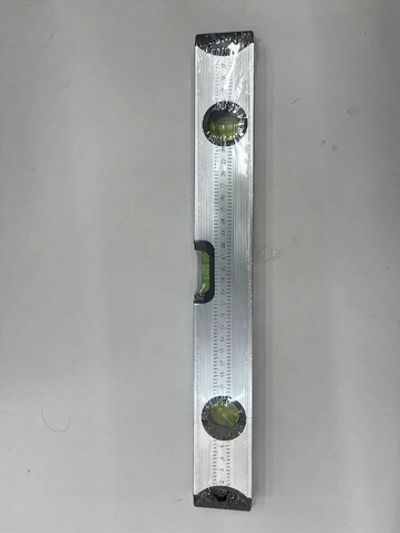 Уровень строительный алюминиевый Lamboss, 3 глазка, 40см