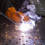 Электроды DER-3, диам. 4 мм, 1 кг, рутиловое покрытие Denzel