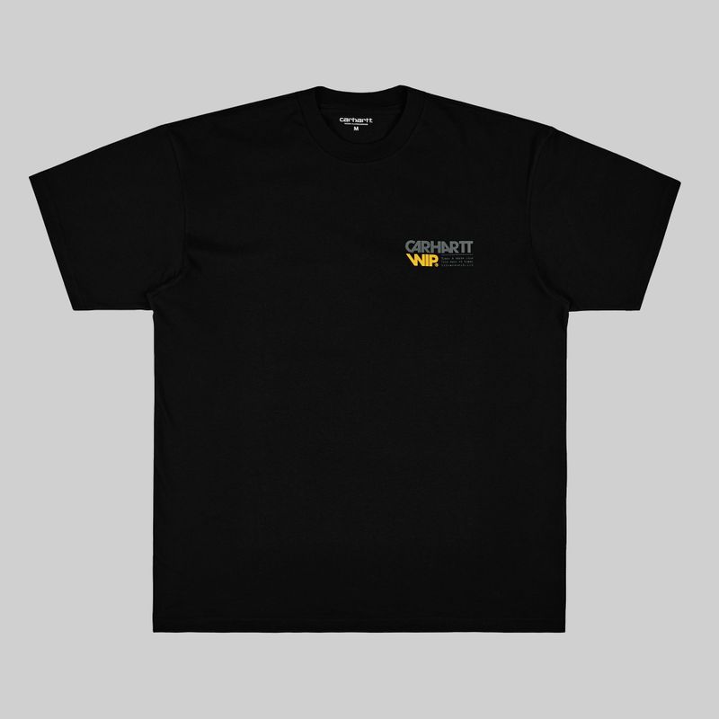 Футболка мужская Carhartt WIP Contact Sheet артикул:I033178_black - купить в магазине Дайс