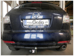 Фаркоп оцинкованный Galia M130A для Mazda CX-7 2006-2013(паспорт и сертификат в комплекте)(без электрики)