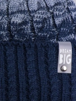 Шапка для мальчика осенняя на завязках