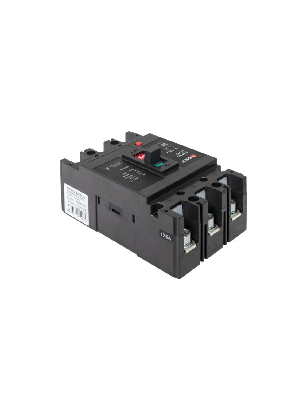 Выключатель автоматический 3п 125А 18кА LS125 ProPact EKF mccb-125-18-3-125-ls