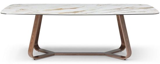 Стол обеденный Dorn  240х110 керамика на стекле