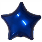 Шар фольгированный Звезда 45 см (Синий)