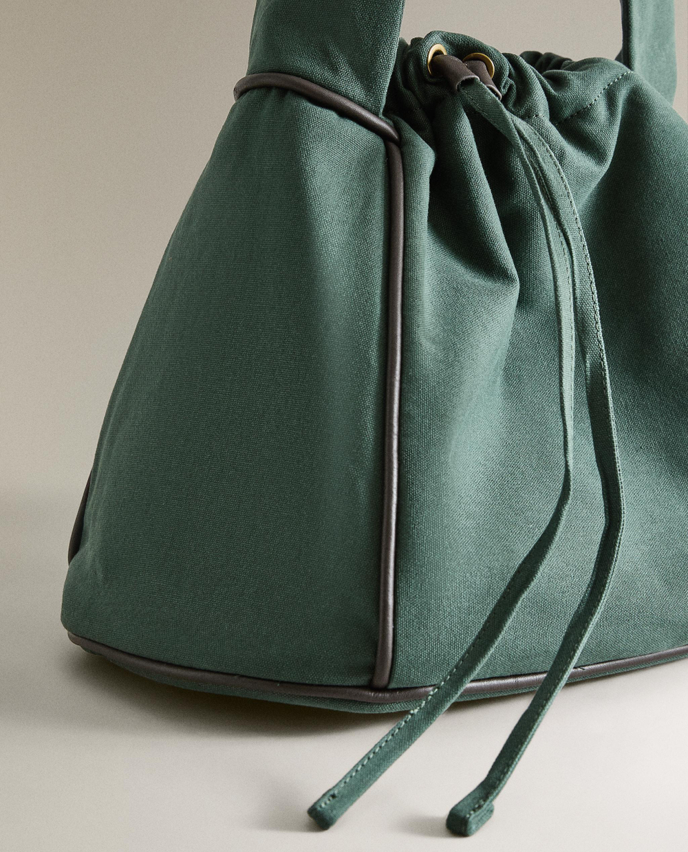 Сумка-переноска для питомца Zara Home, хлопок, зелёный, 7325/019