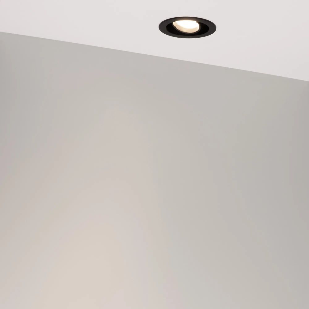 Светильник MS-VORTEX-BUILT-R90-12W Day4000 (BK-BK, 40 deg, 230V) (Arlight, IP20 Металл, 5 лет) 057951