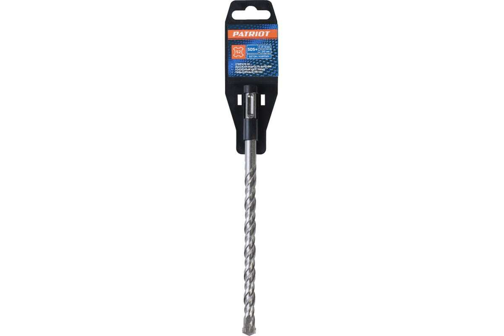 Бур PATRIOT SDS Plus S2 12x210, серый