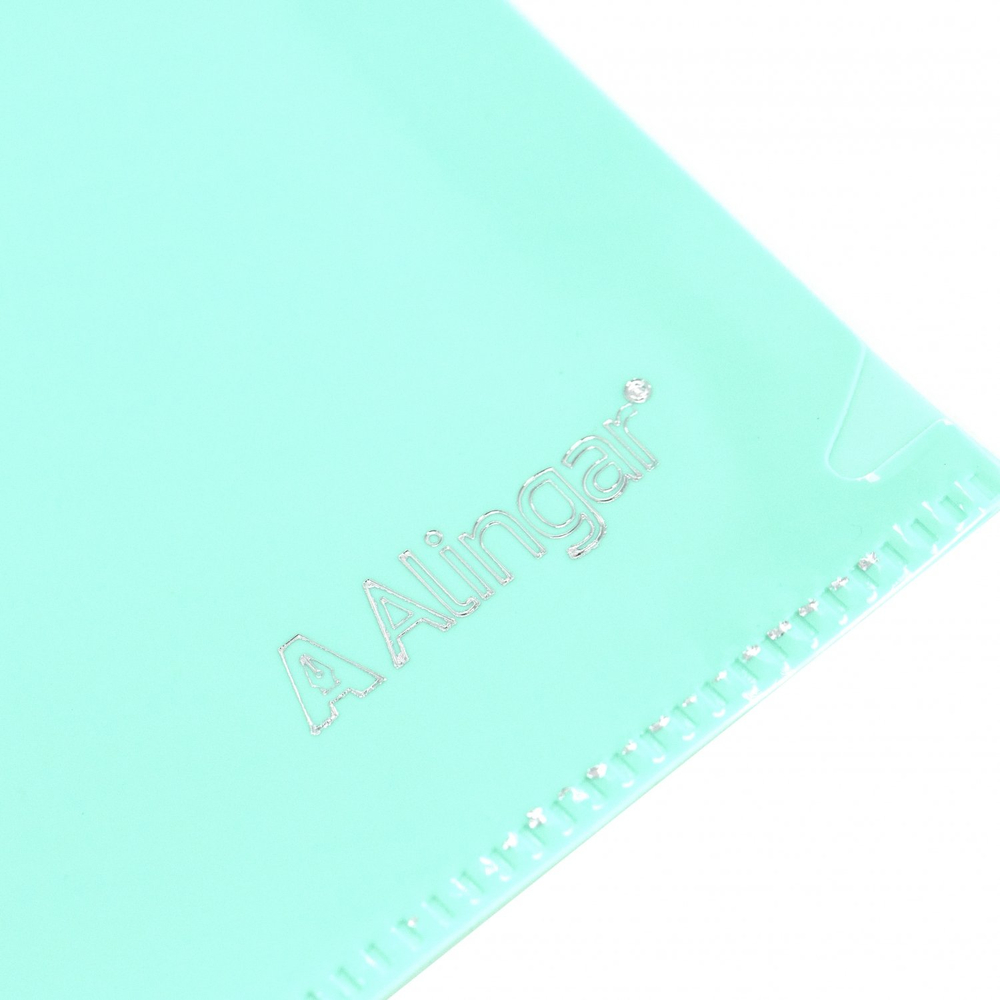 Папка-уголок Alingar, A4, 220х310 мм, 180 мкм. непрозрачная, глянец, ассорти, "Macarons"