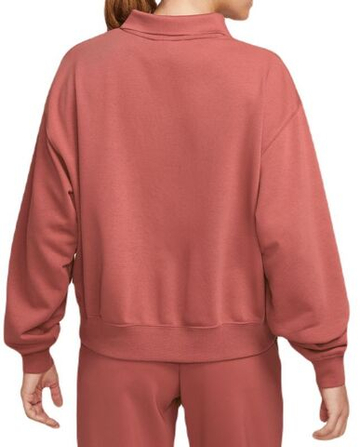 Женская Кофта теннисная Nike Court Dri-Fit Heritage Tennis Polo - Коричневый