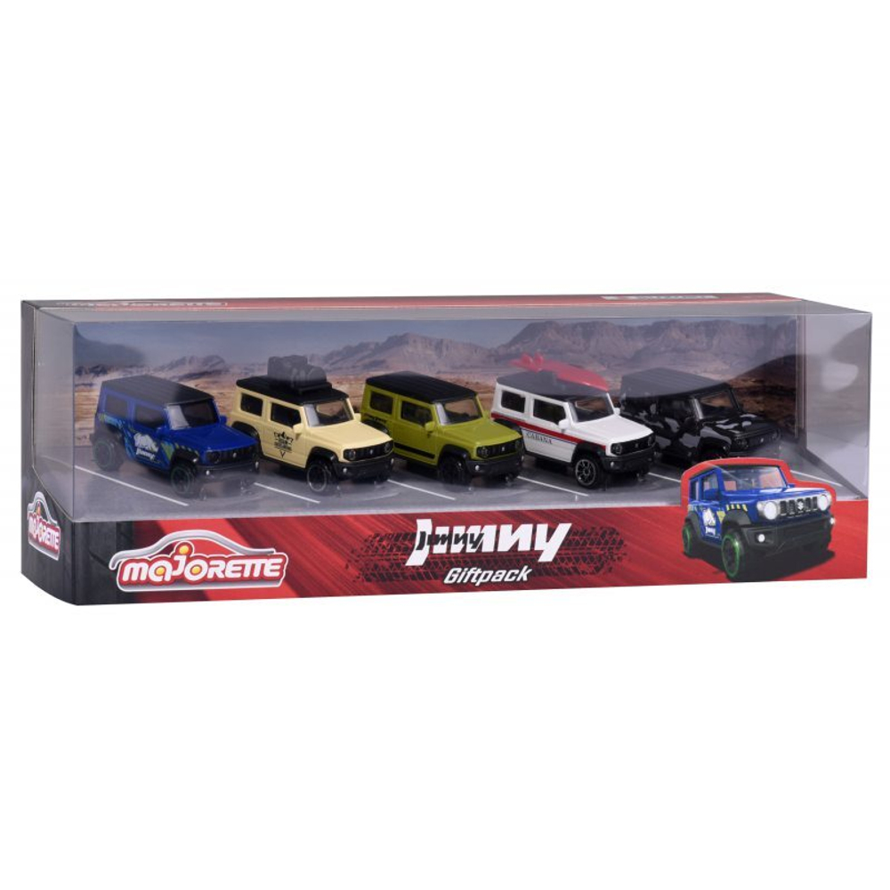 Набор машинок Majorette Suzuki Jimny - коллекционные внедорожники (5 шт.) 2053177