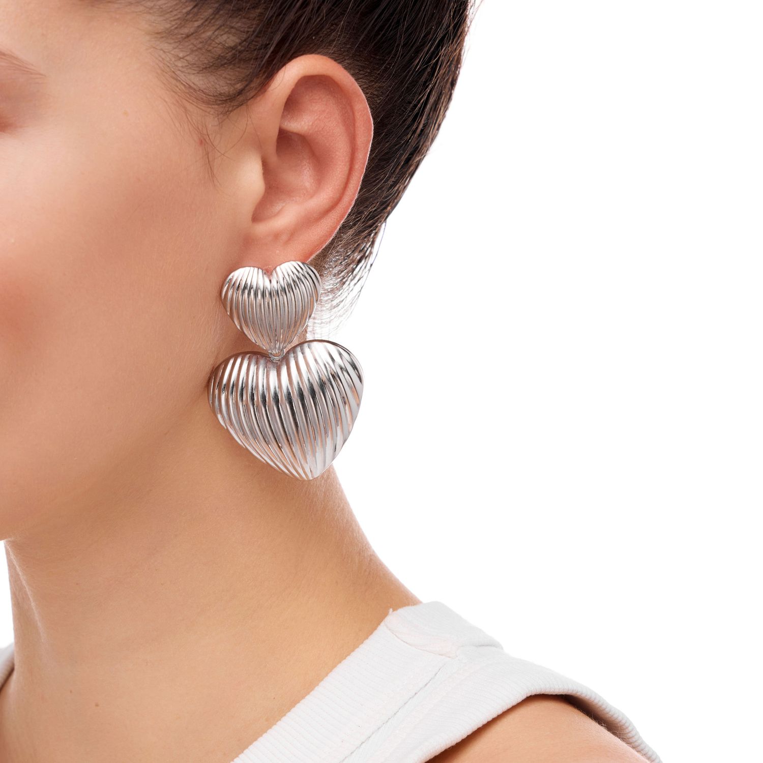 Серьги Shell Heart Earrings