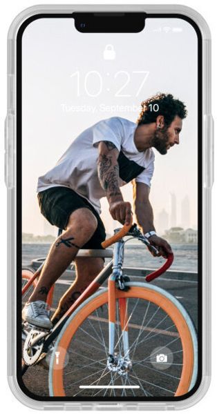 Чехол Uag Civilian для iPhone 13 6.1" прозрачный (Frosted Ice) 11317D110243