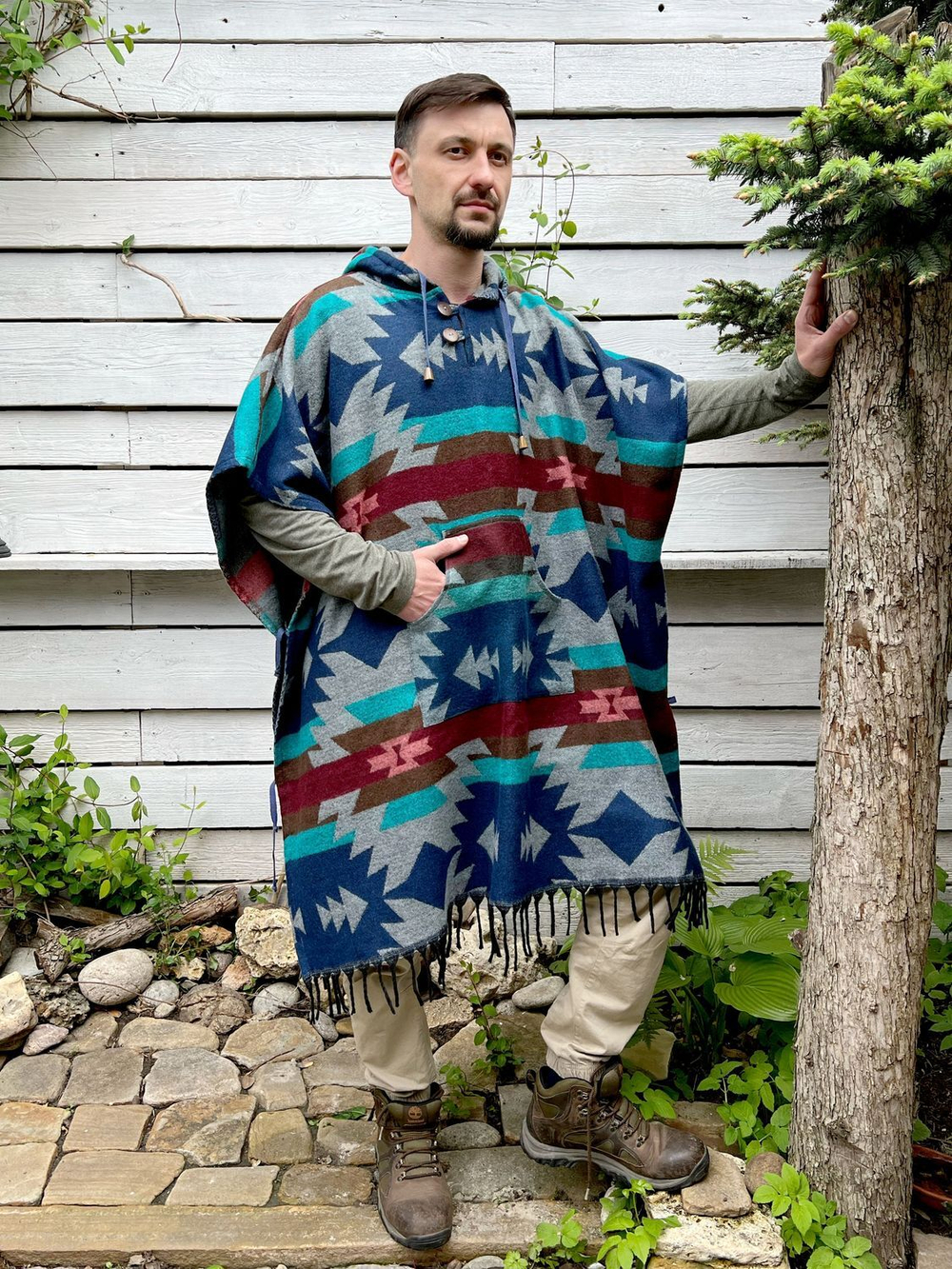 Пончо мужское BIG