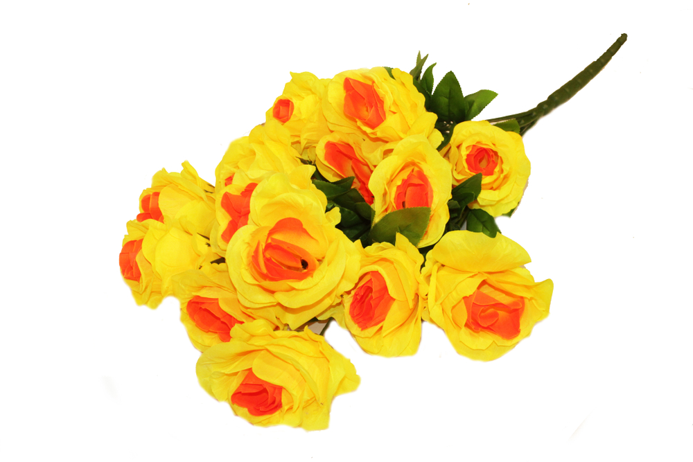 Куст бутонов роз 16 веток