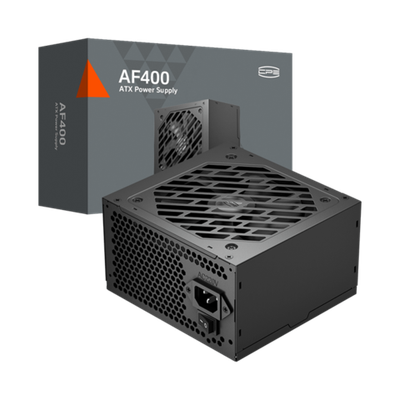 Блок питания PCCooler  400W, Non Modular, 80+, КПД ≥75%, ATX, FAN 120mm, Черный, P1-AF400-N1H