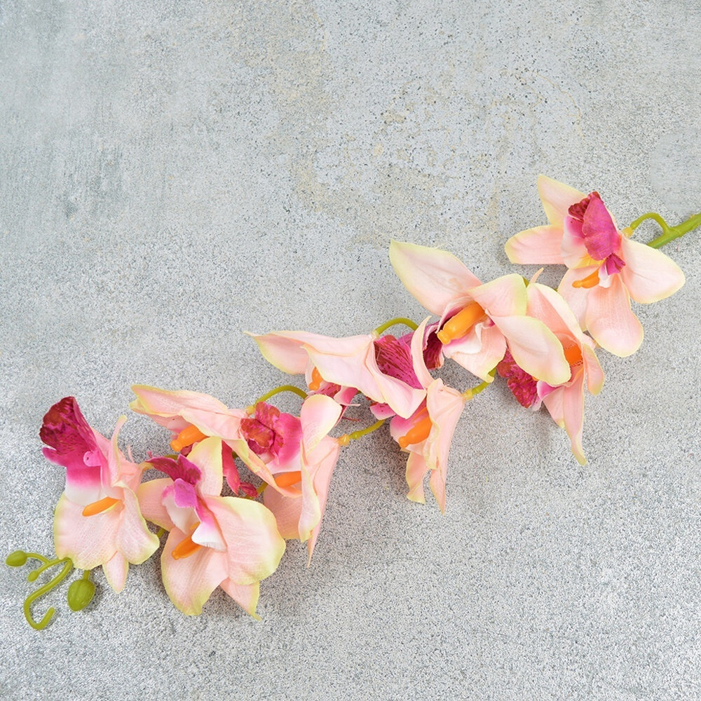 Цветы искусственные "Орхидеи", цвет розовый