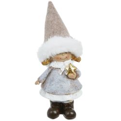 GAEM Фигурка декоративная "Девочка/Мальчик", L6 W5 H15 см, 2в.