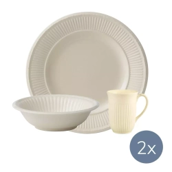 Wedgwood - Набор завтраков Edme на 2 персоны / артикул   50220704101 + 50220702054 + 50220701078  / GTIN