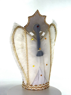 Фарфоровая кукла коллекционная Царевна-Лебедь