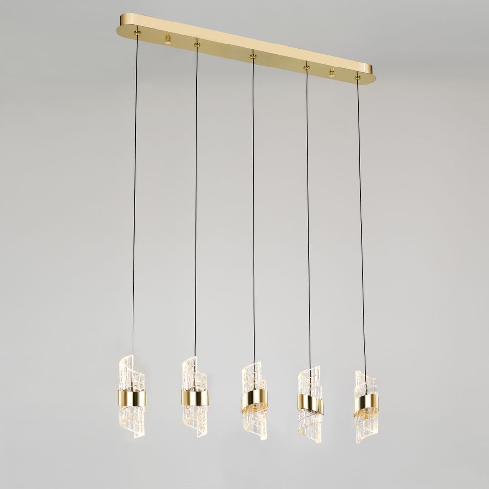 Подвесной светильник MD23001022-5B gold