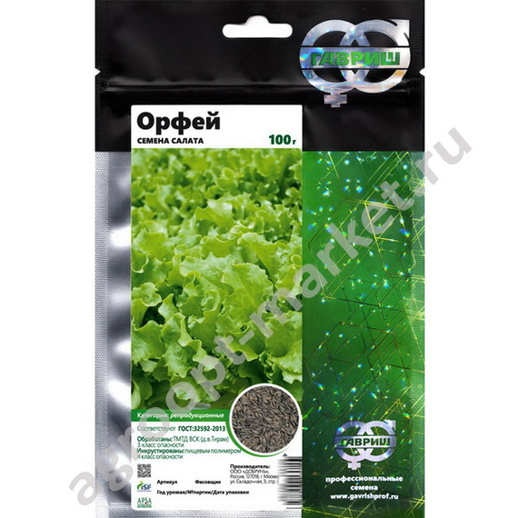 Орфей семена салата листового (Гавриш) – фото 2