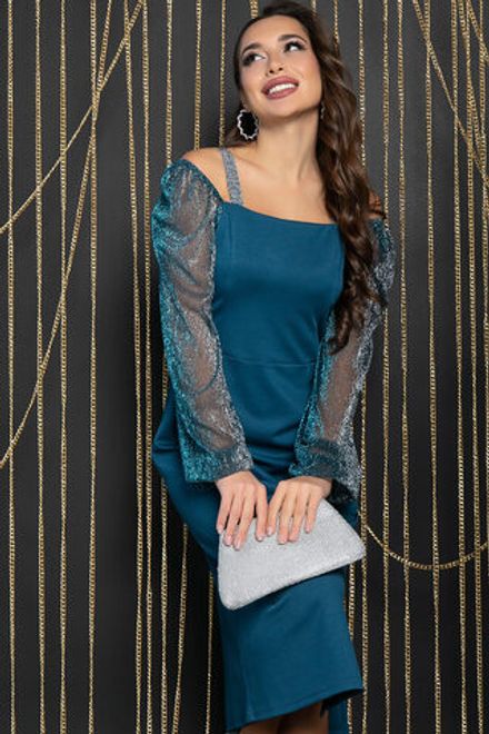 Платье Сивона (темно-лазурное) П11916 LT Collection