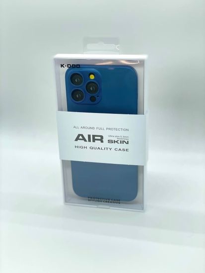 Чехол-накладка K-DOO AIR SKIN Ультратонкий Для Apple iPhone 13 Pro (6.1) Blue (синий)