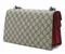 Сумка Gucci Dionysus GG Supreme Small бежевый/красный