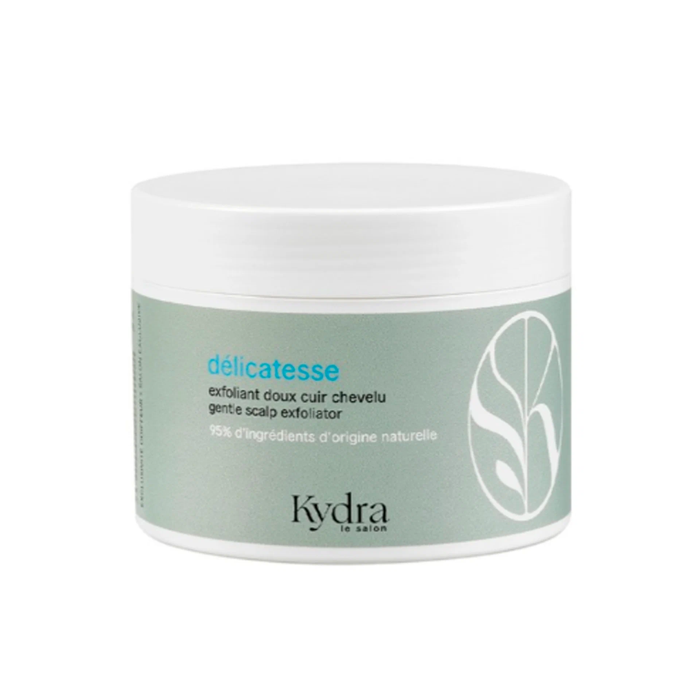Gentle scalp exfoliator/Бережный скраб-эксфолиант для кожи головы с розовой глиной, 500 мл