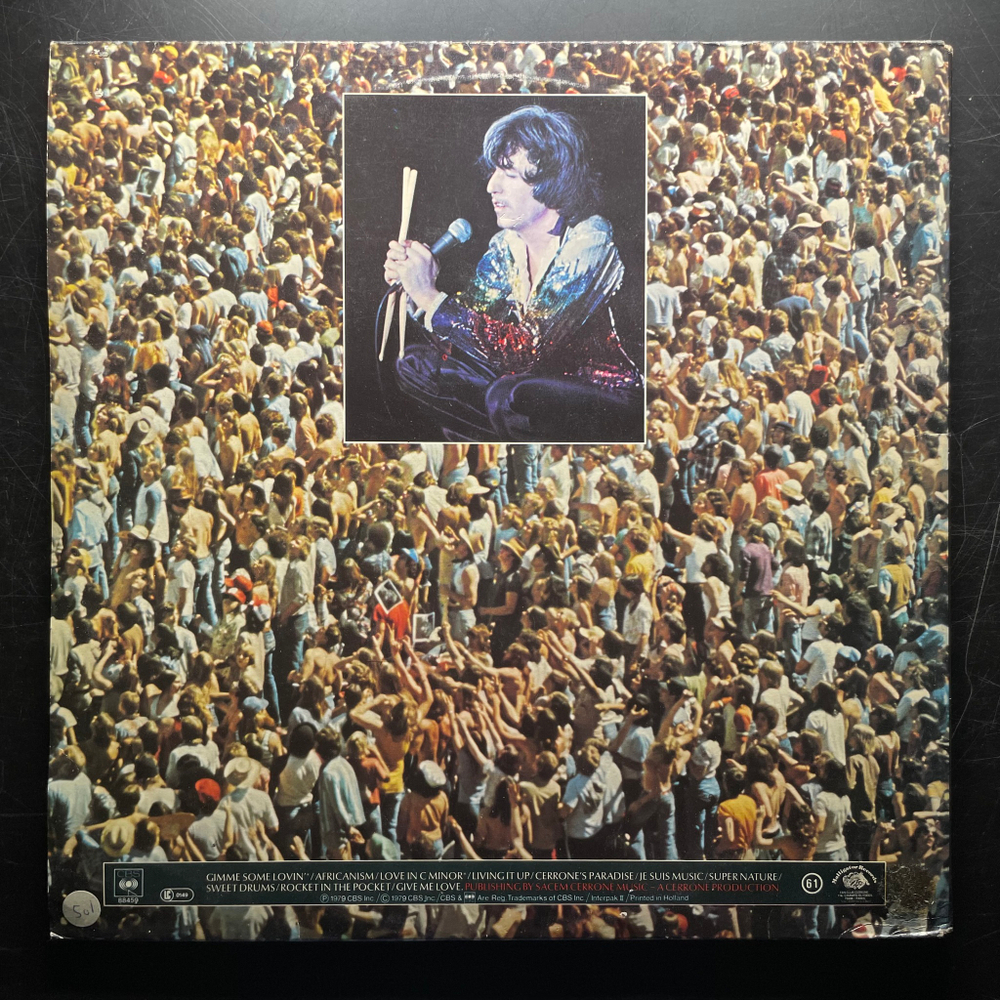 Cerrone ‎– In Concert 2LP (Голландия 1979г.)